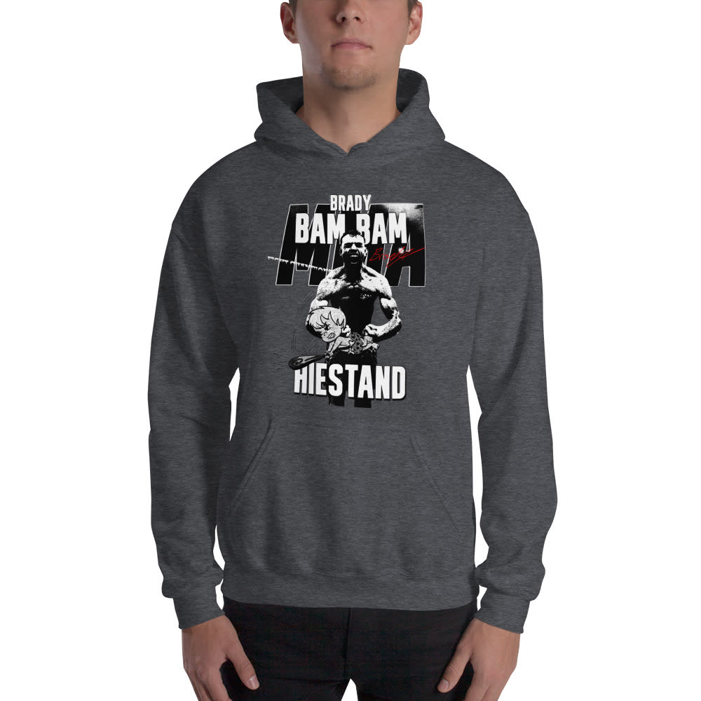  Brady "Bam Bam" Hiestand Men's Hoodie, Light Logo 