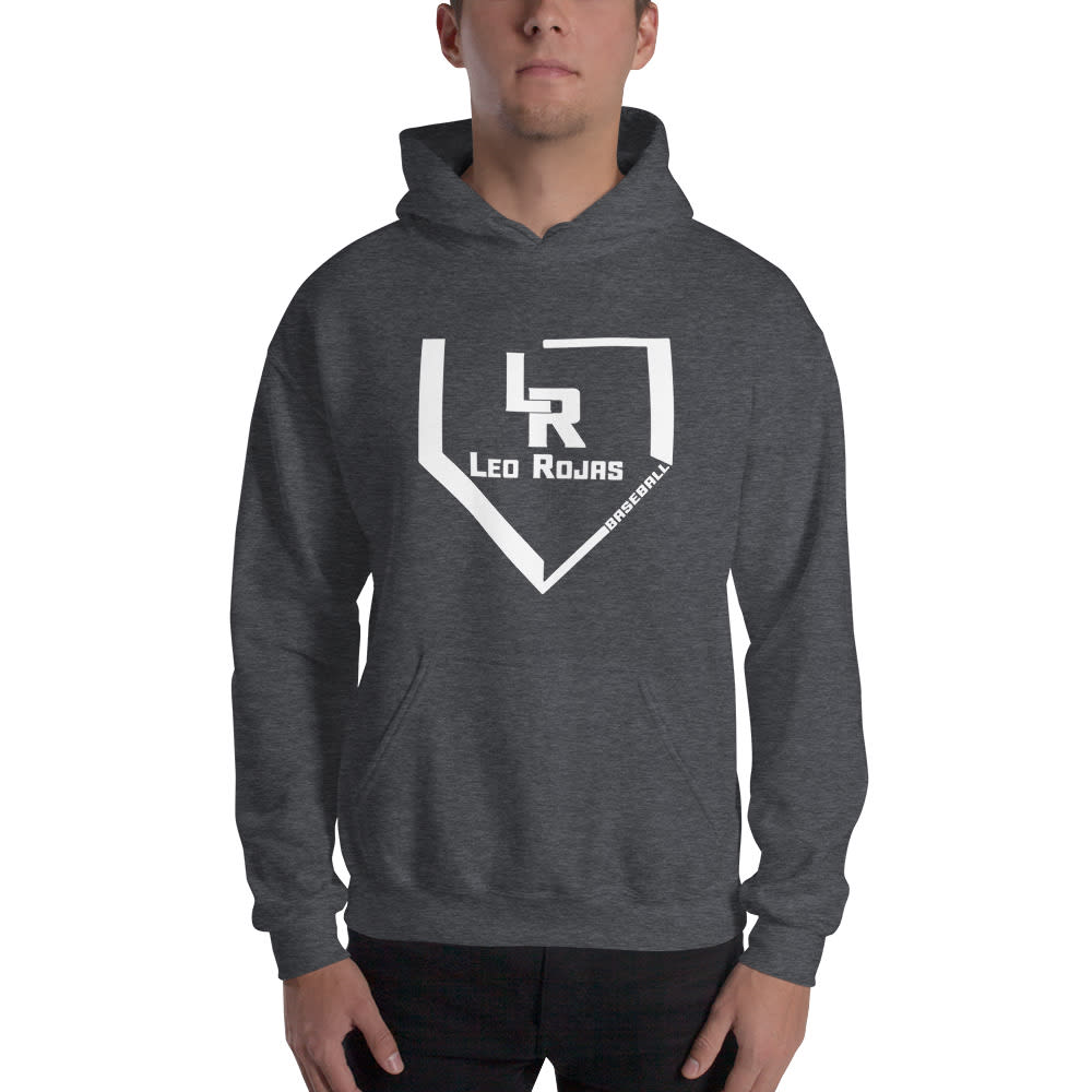 "LR Baseball" by Leo Rojas Hoodie, Light Logo