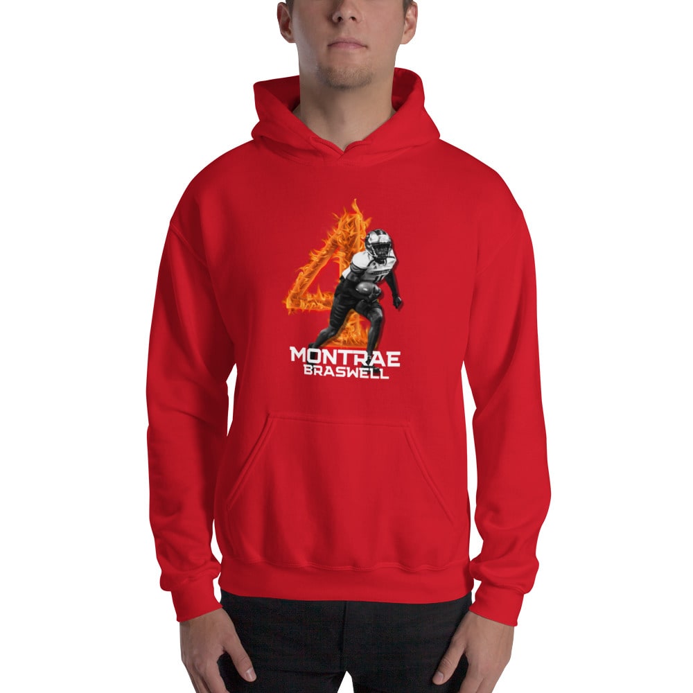 "4" by Montrae Braswell Hoodie