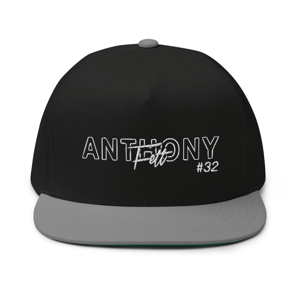 #32Anthony Fett Hat, White Logo