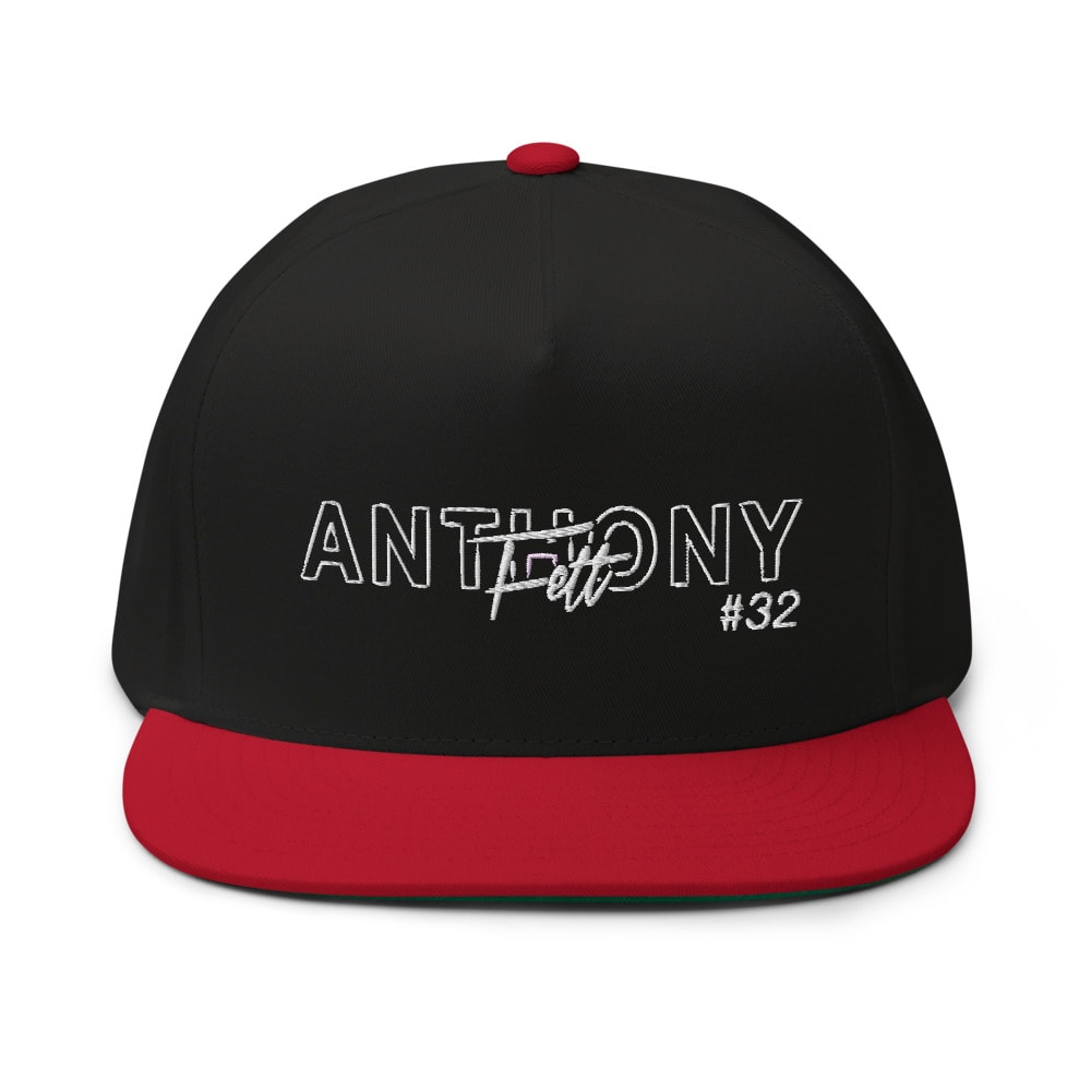 #32Anthony Fett Hat, White Logo