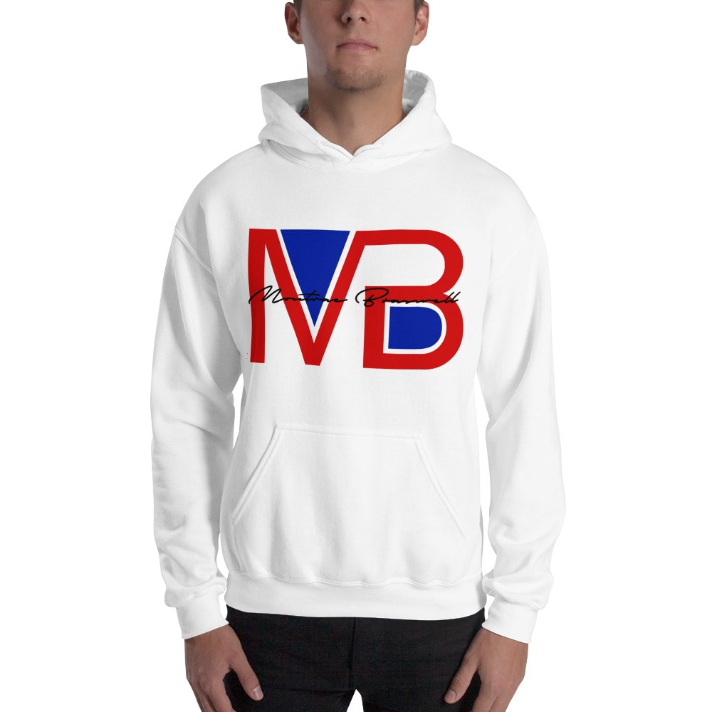"MB" by Montrae Braswell Hoodie, Black Logo