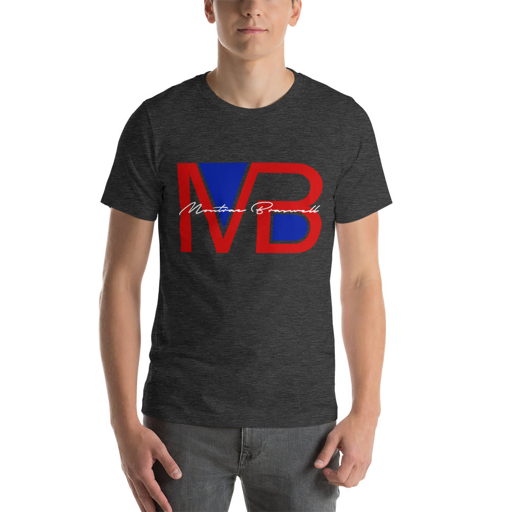 "MB" by Montrae Braswell Shirt, White Logo