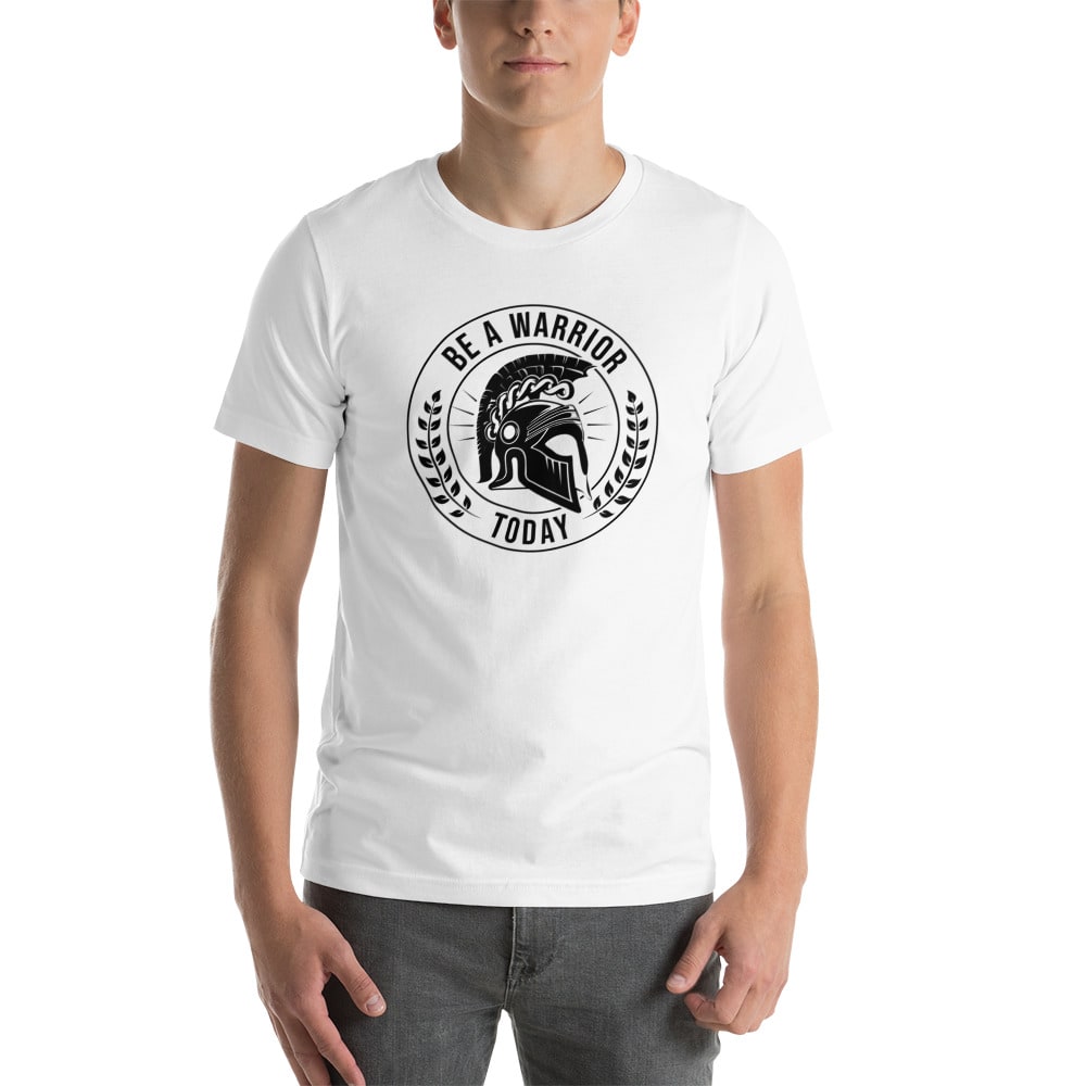 Be A Warrior Today by Jed Weaver T-Shirt, Black Logo