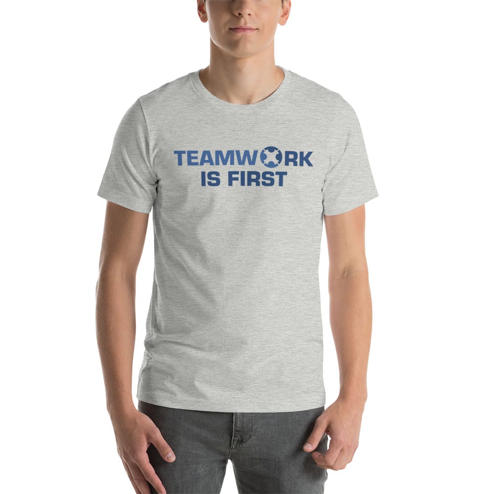 Team Work Is First by Norm Hodgins T-Shirt