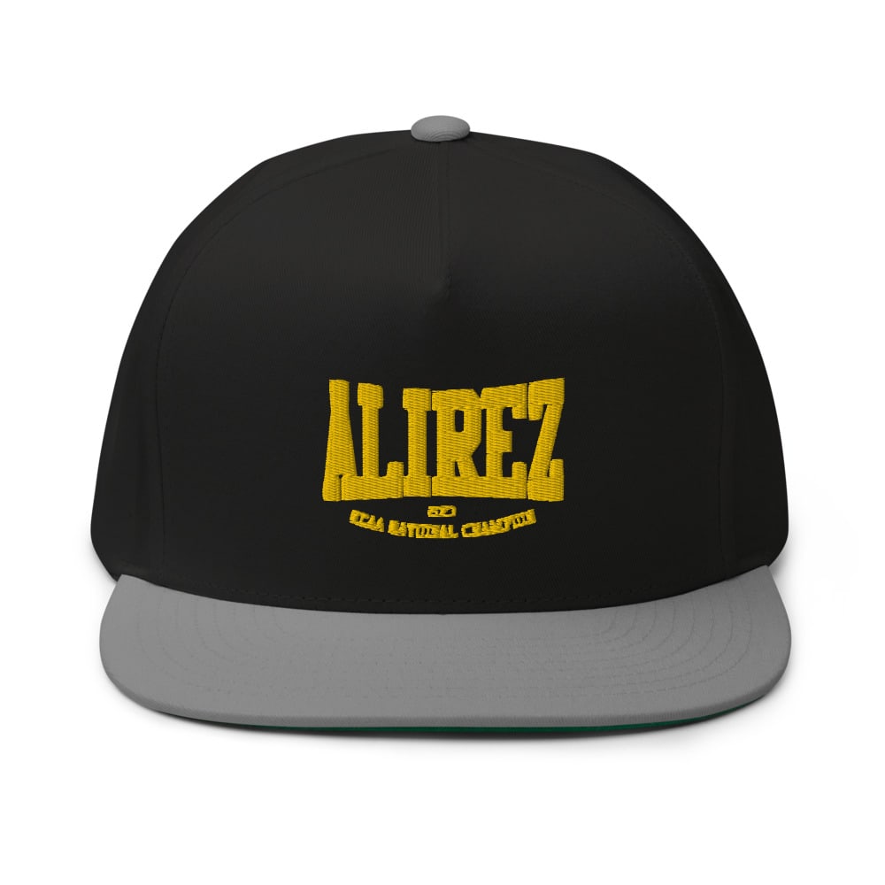 Andrew Alirez "2023 NCAA National Campion" Hat, Light Logo
