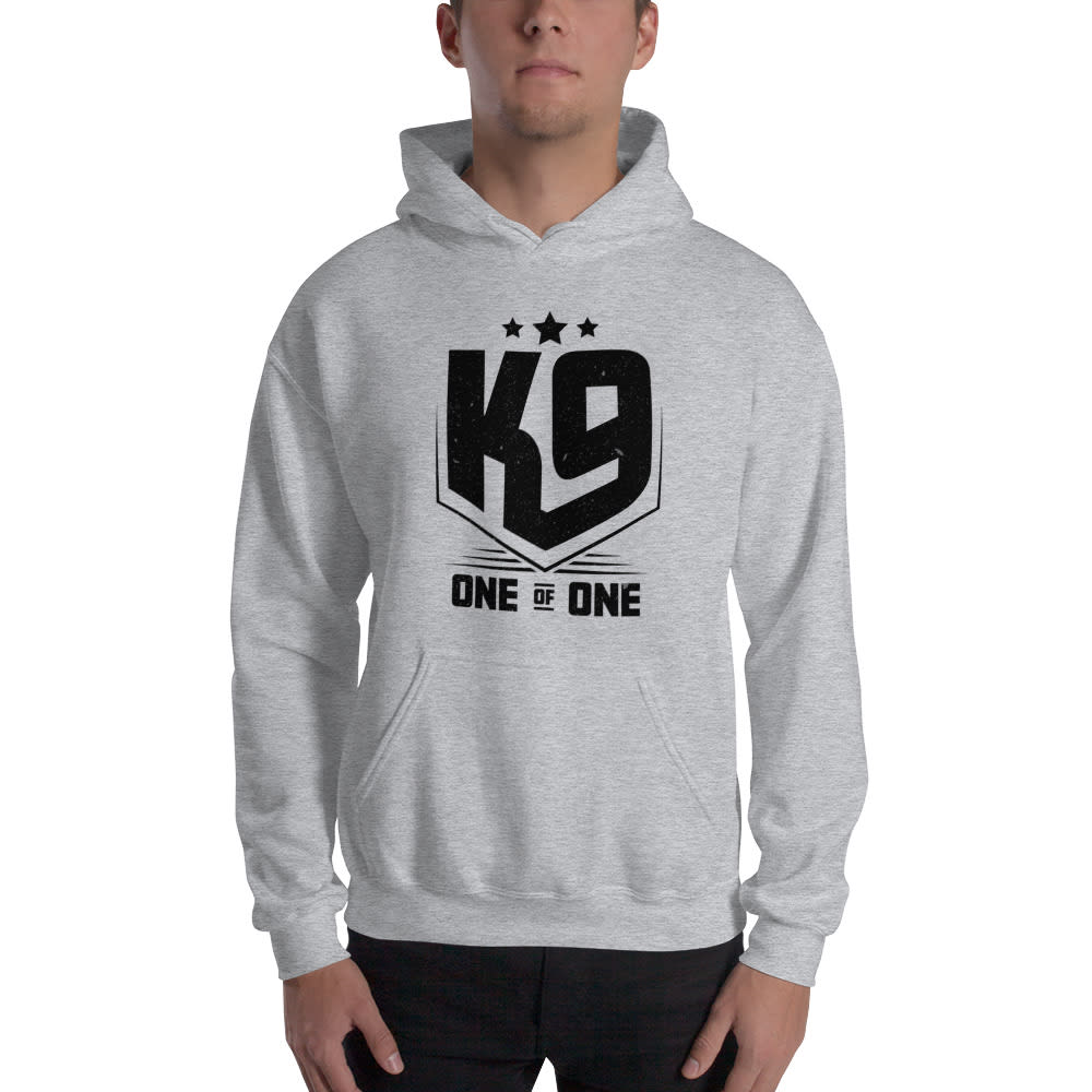 One of One “K9” by Kobe Head Unisex Hoodie, Black Logo