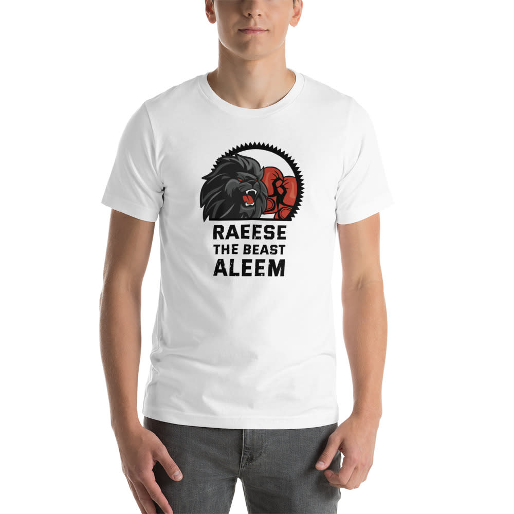 Raeese The Beast by Team Aleem T-Shirt, Dark Logo
