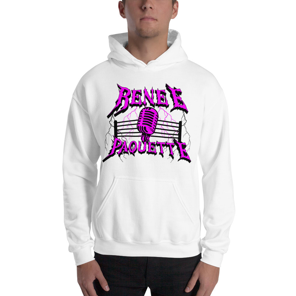 "World Tour" by Renee Paquette, Hoodie, Dark Logo