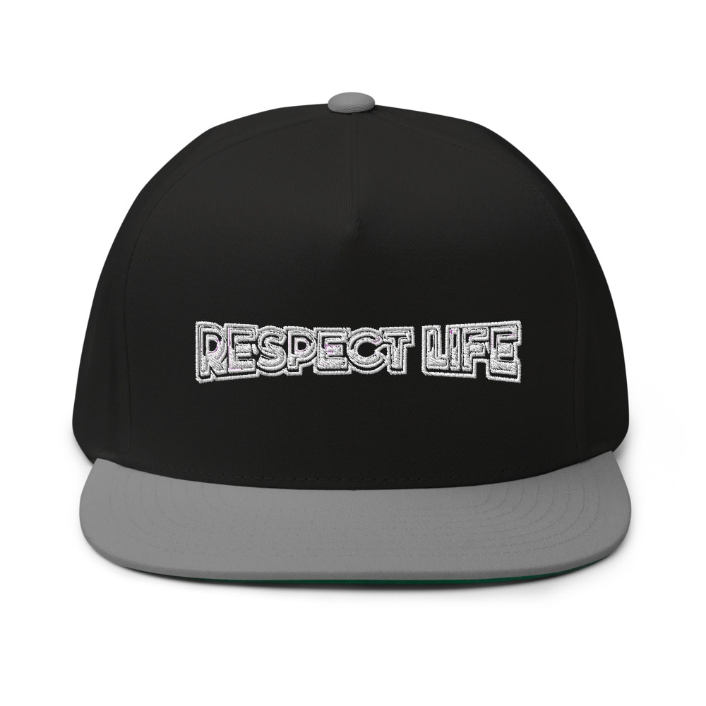 Respect Life by Clay Collard Hat, Light Logo