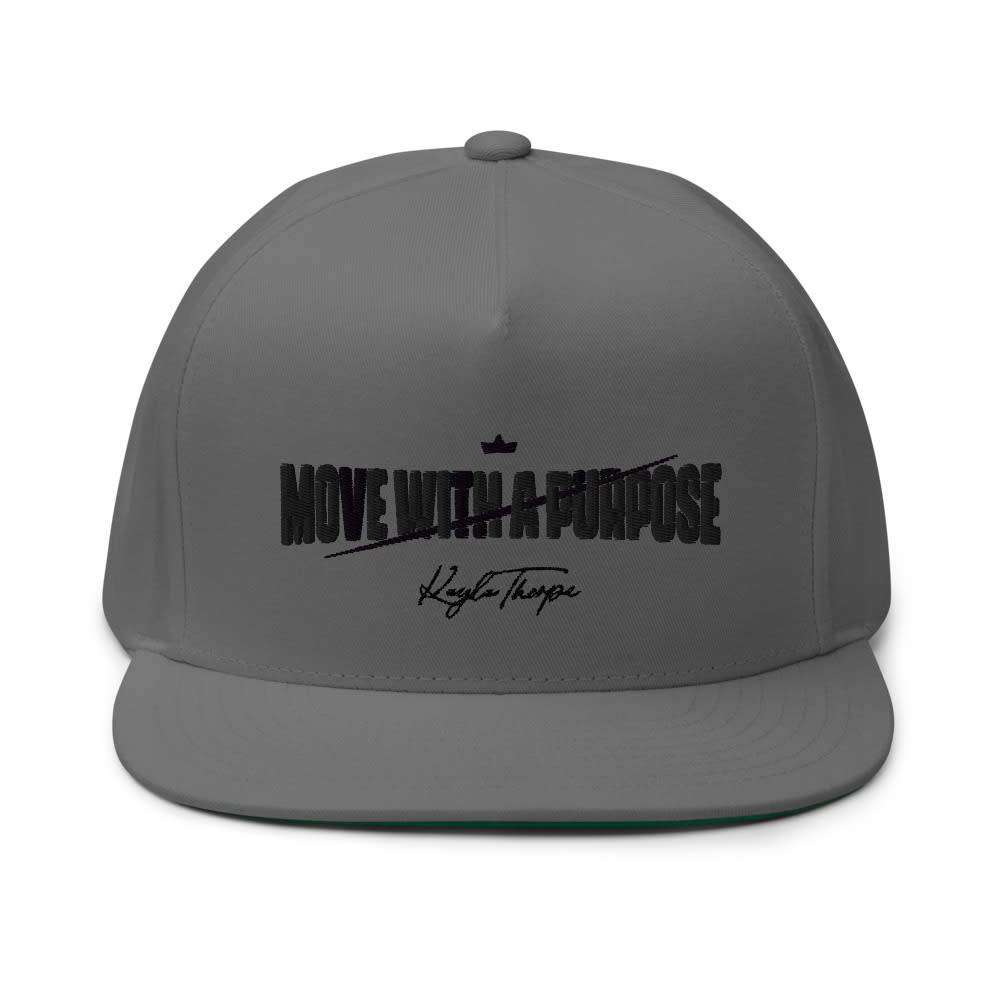 Kayla Thorpe "Move With A Purpose" Hat, Black Logo