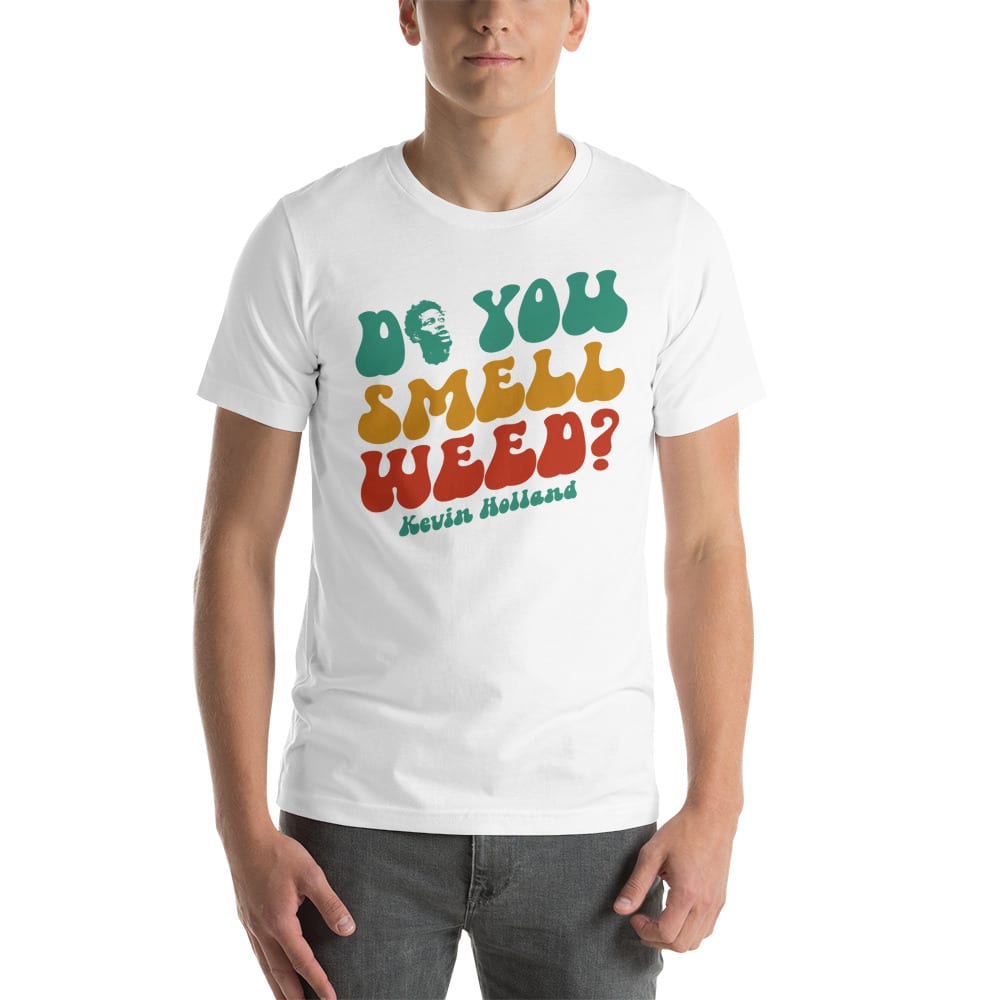 Do You Smell Weed ? by Kevin Holland T-Shirt, Dark Logo