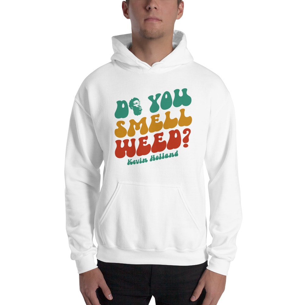 Do You Smell Weed ? by Kevin Holland Hoodie, Dark Logo