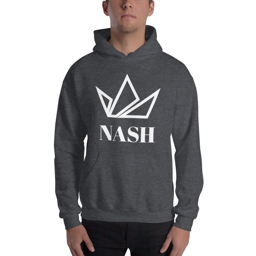 Parker Nash Hoodie, White Logo