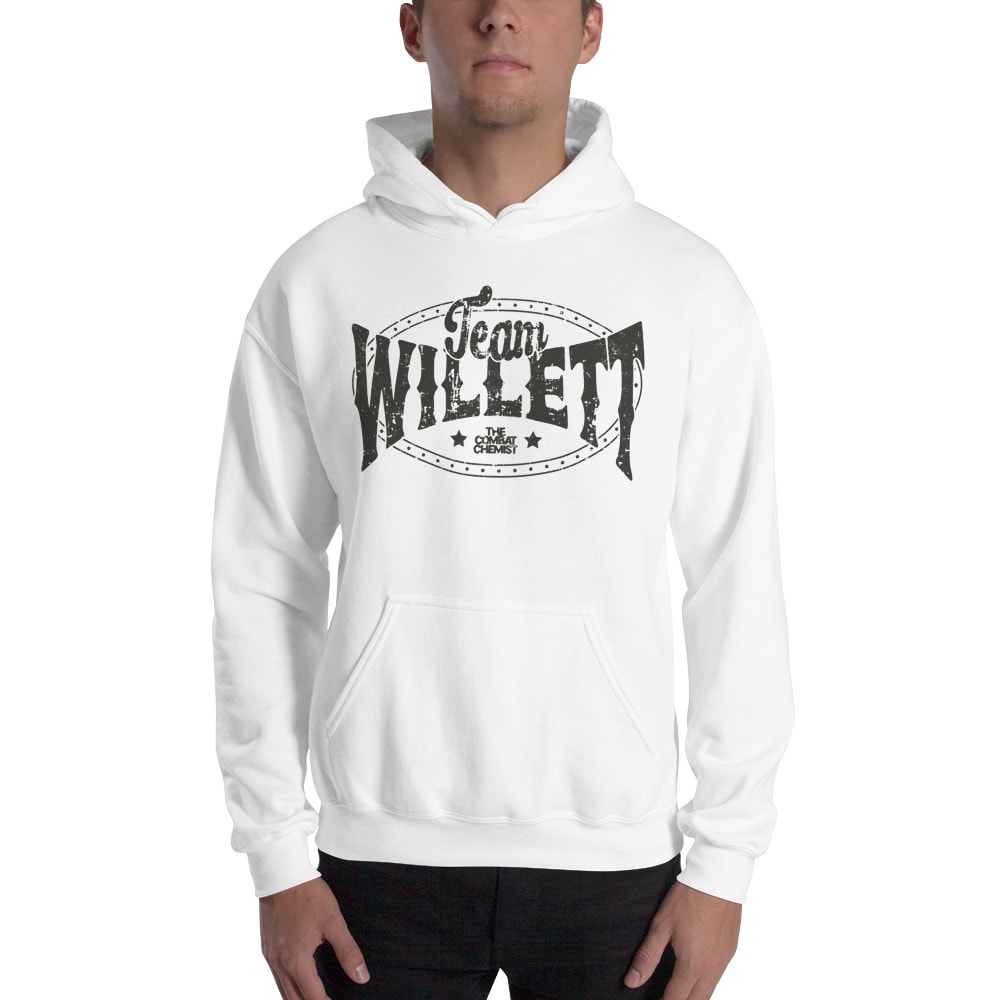 Team Willett by Willett Boxing Coach Unisex Hoodie, Dark Logo