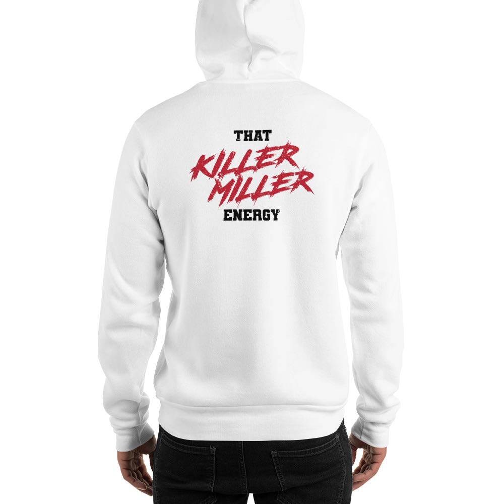 Killer Masked Miller by Juliana Miller Unisex Hoodie, Dark Logo