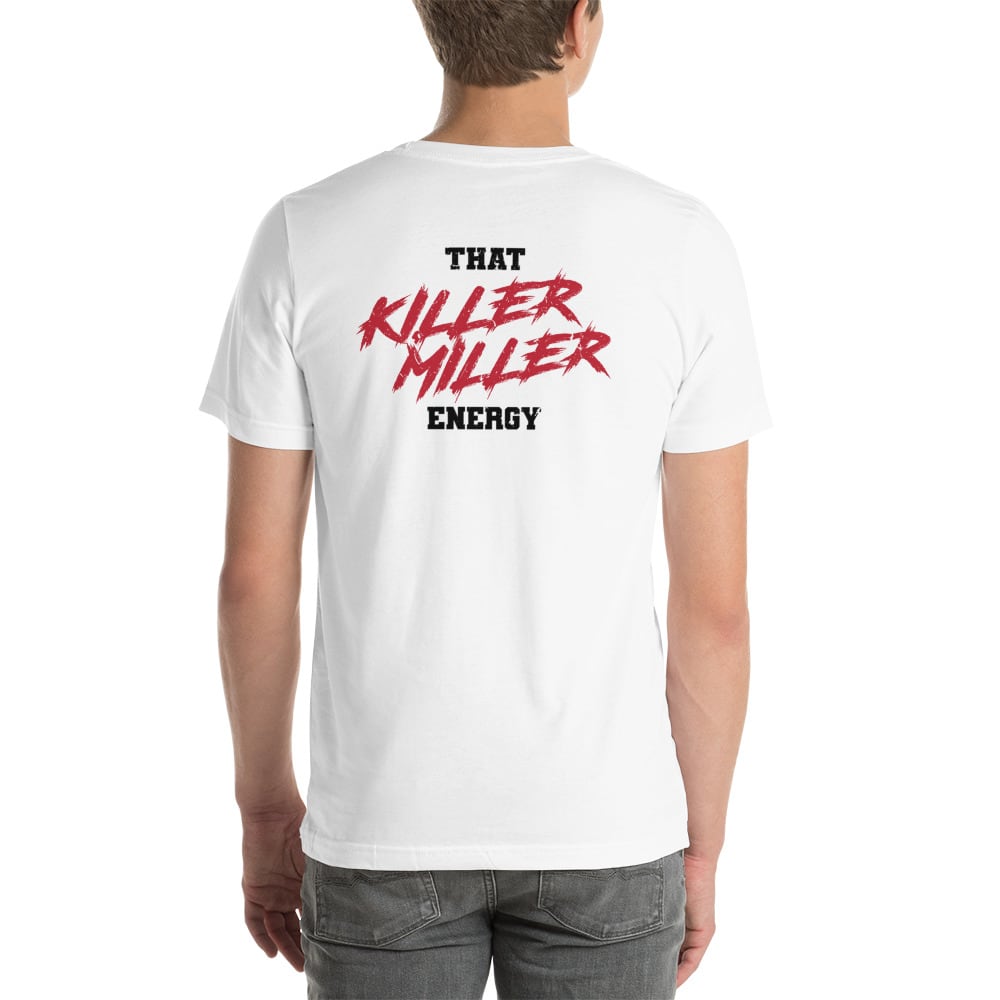 Killer Masked Miller by Juliana Miller Unisex T-Shirt, Dark Logo