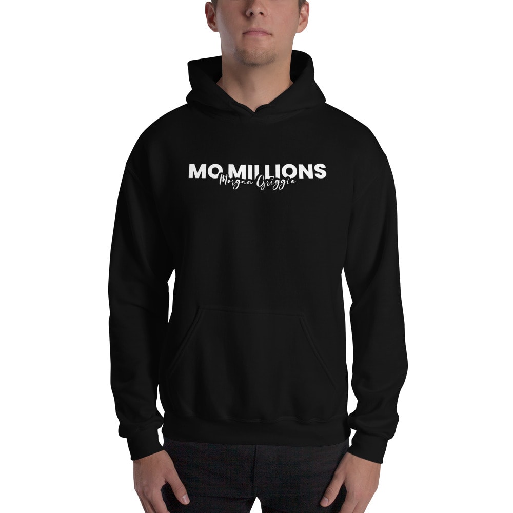 Mo Millions by Morgan Griggie Unisex Hoodie, White Logo