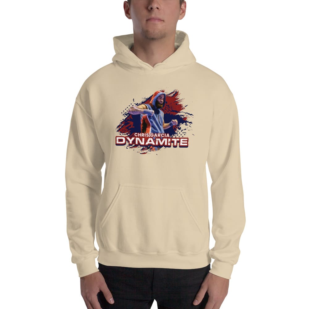 Chris Garcia Dynamite Unisex Hoodie, Dark Logo