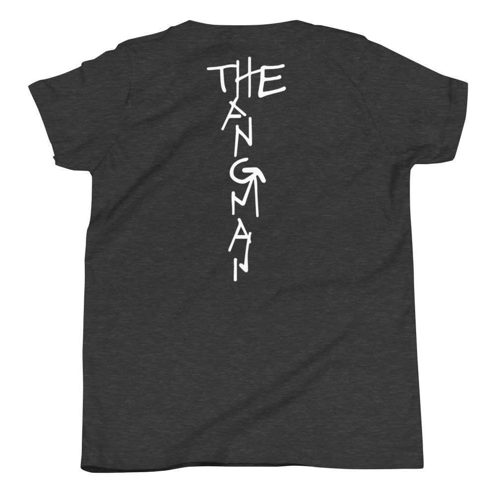 The Hangman by Saul Rogers Youth T-Shirt, White Logo