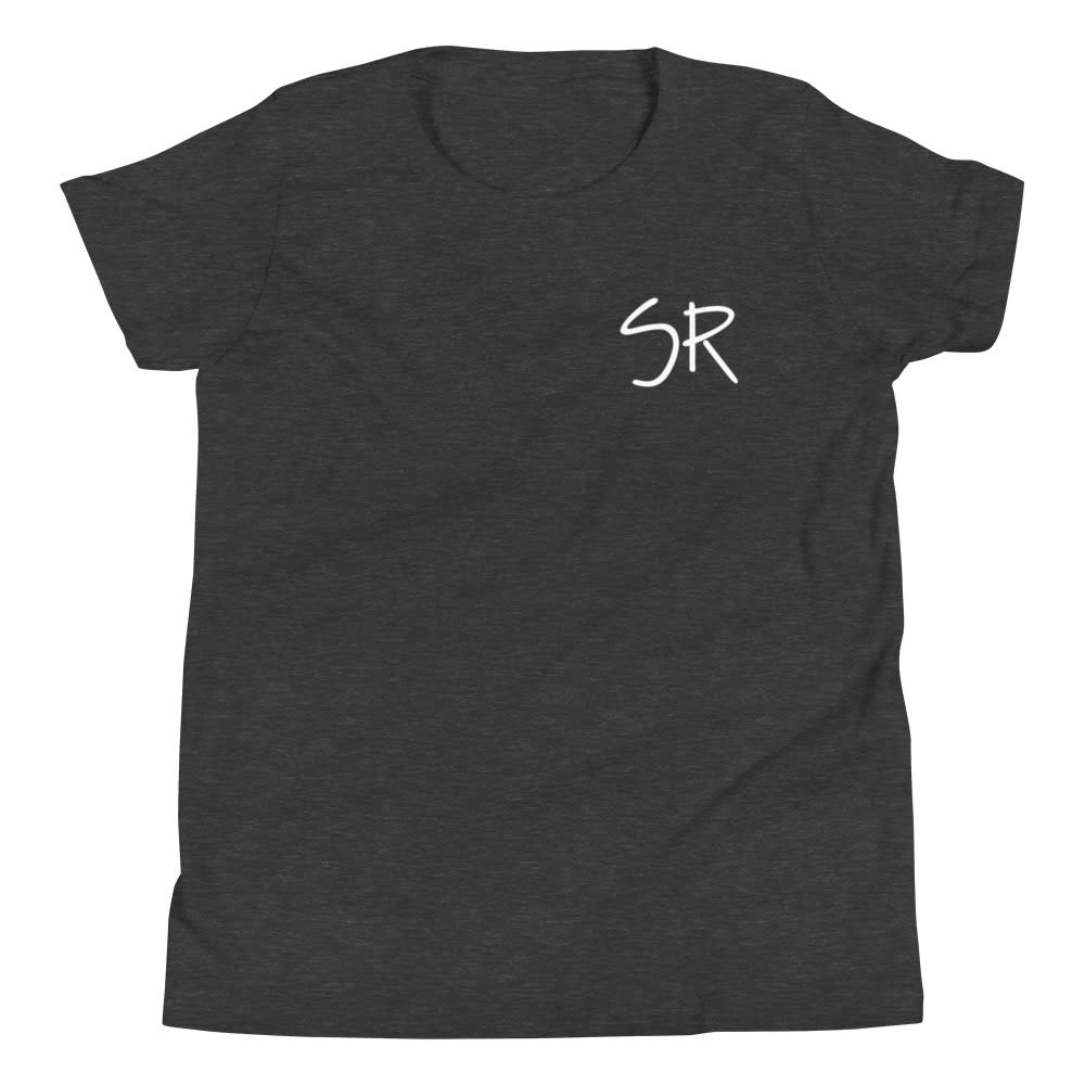 The Hangman by Saul Rogers Youth T-Shirt, White Logo