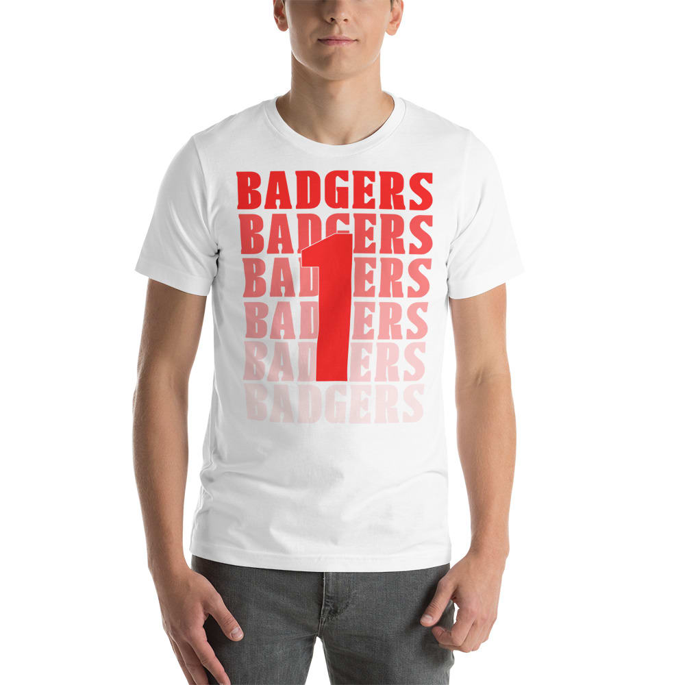 Badgers Kyan Berry-Johnson Jersey-T-Shirt (Red Logo)