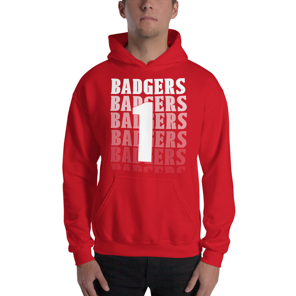 Badgers Kyan Berry-Johnson Jersey-Hoodie (White Logo)