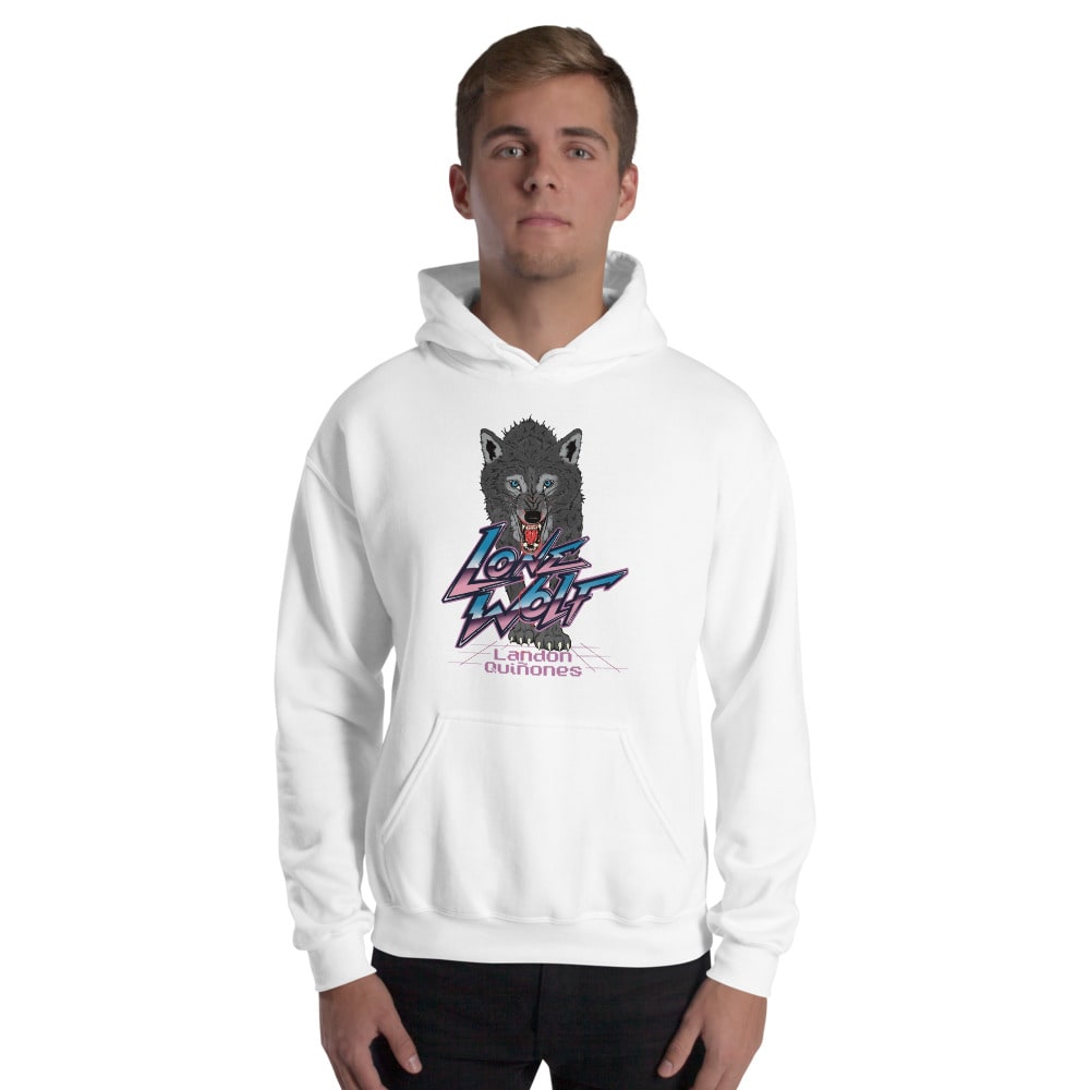 "The Lone Wolf" by Landon Quiñones Hoodie