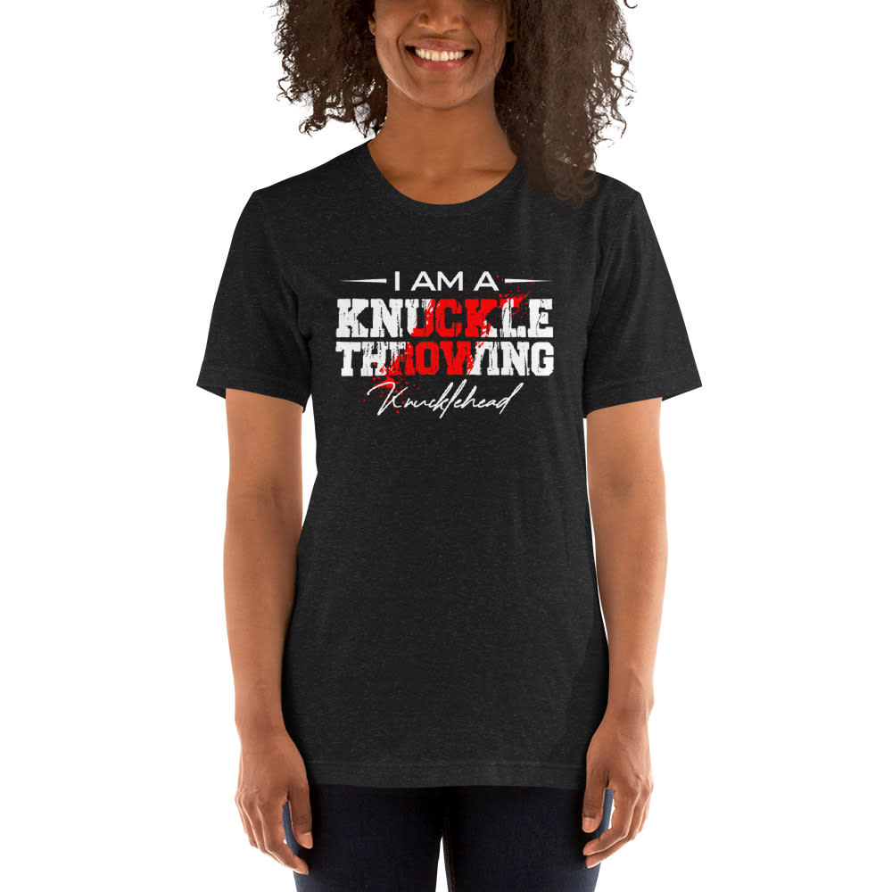 Knucklehead by Chevvy Bridges Unisex T-Shirt, Light Logo