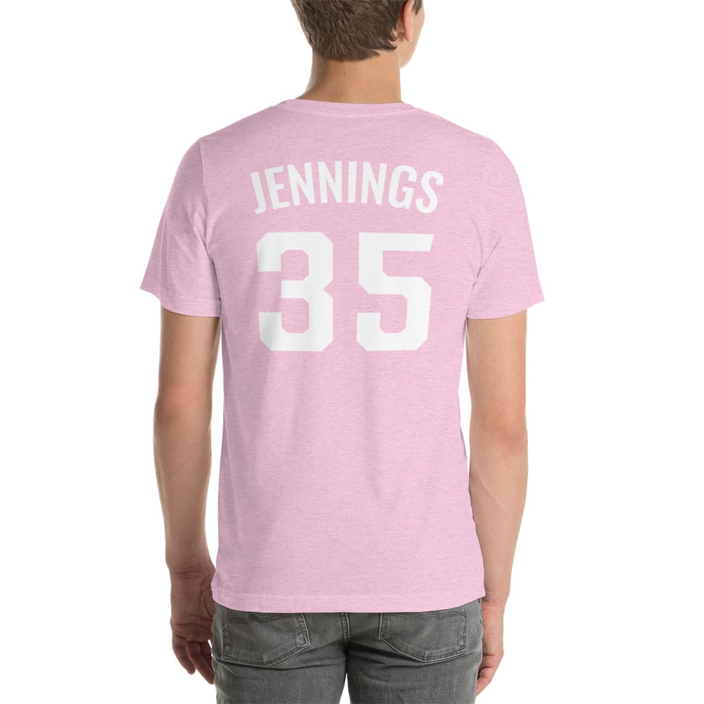 Vaughn Jennings Jersey Style White T-Shirt