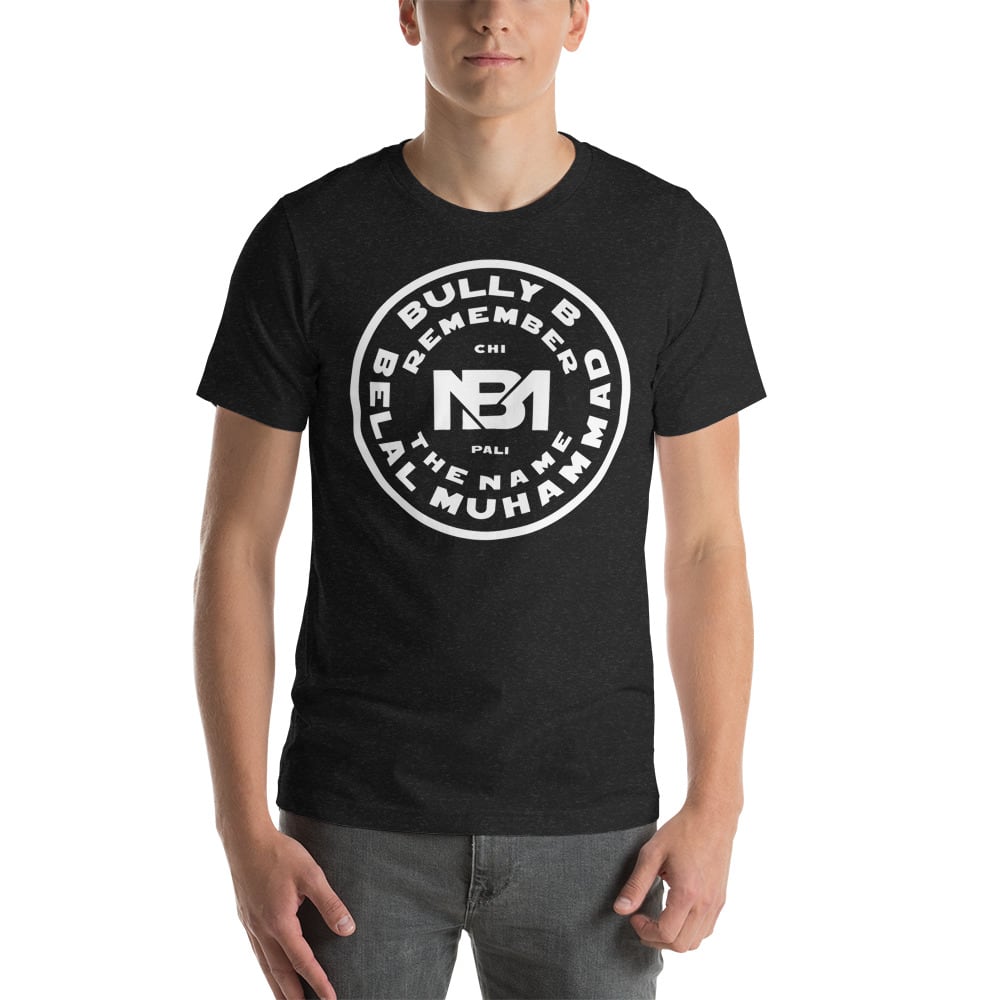 "Remember The Name" Belal Muhammad Men's T-Shirt Light Logo