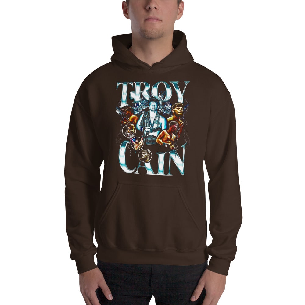 Troy Cain Hoodie, Colored Logo
