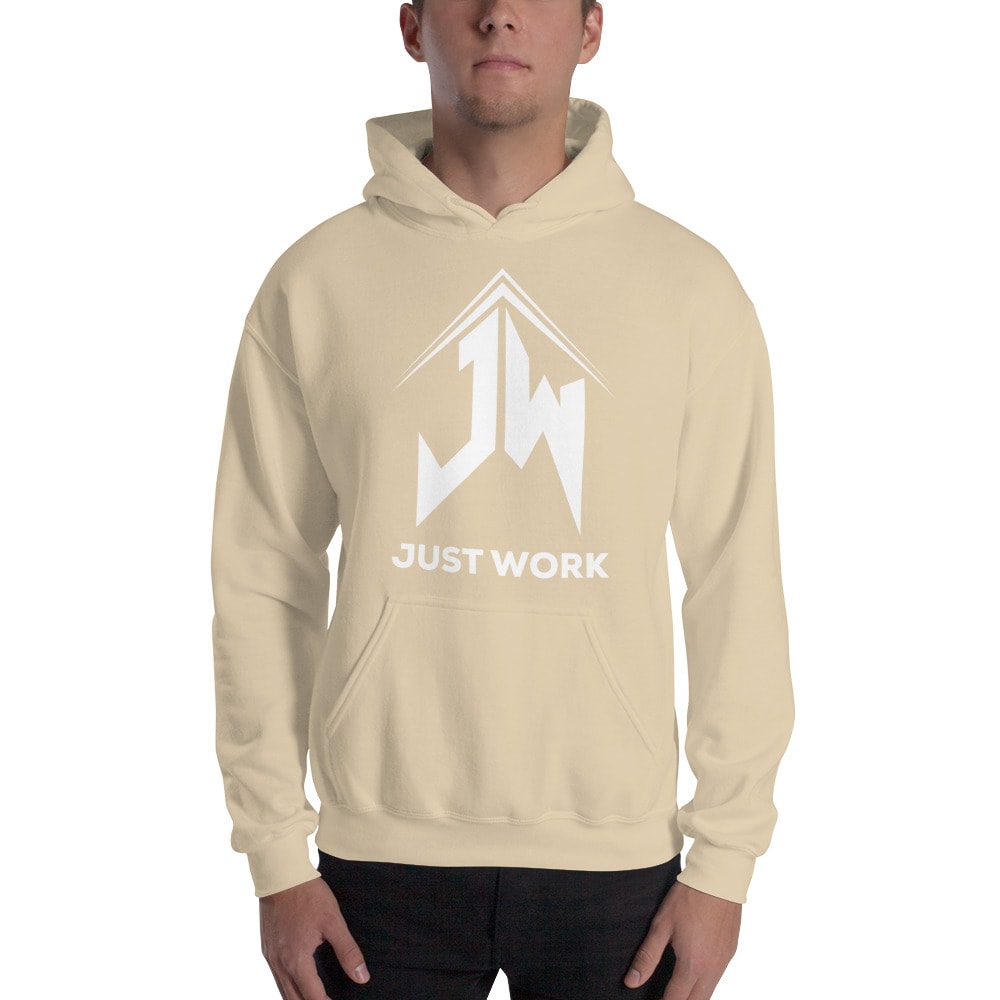 Jerique Walker White Logo Unisex Hoodie