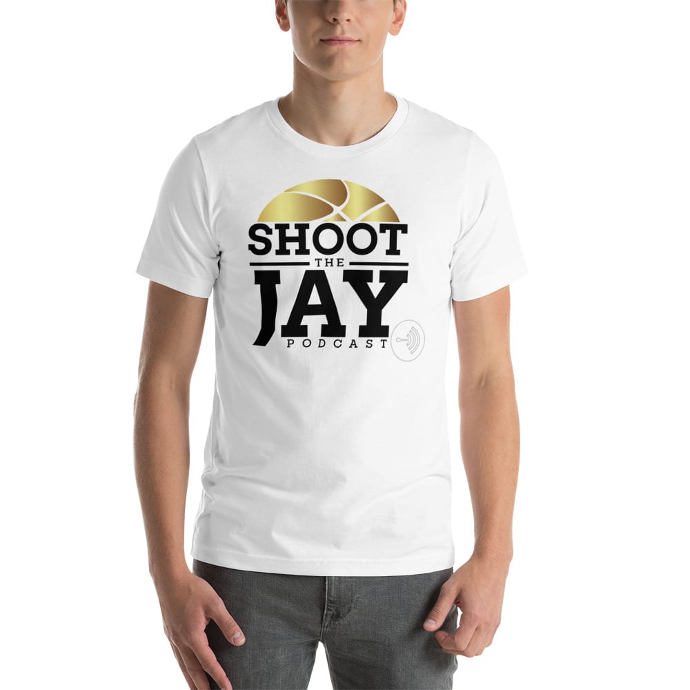 Shoot the Jay Podcast T-Shirt, Dark Logo