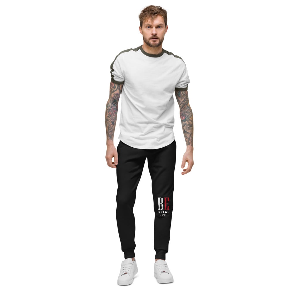 BE GREAT joggers, Light Logo
