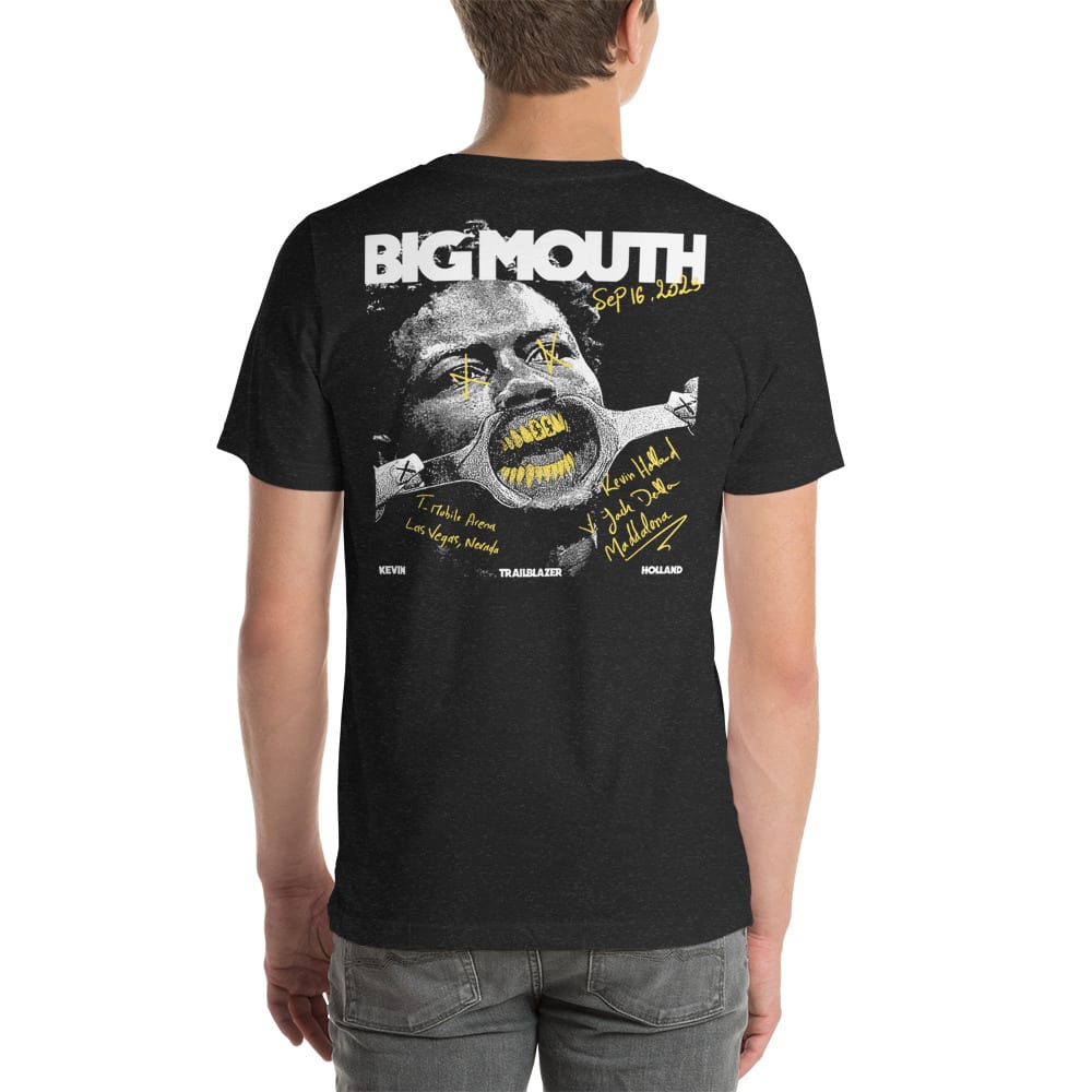 Big Mouth by Kevin Holland T-Shirt, Front&Back Design