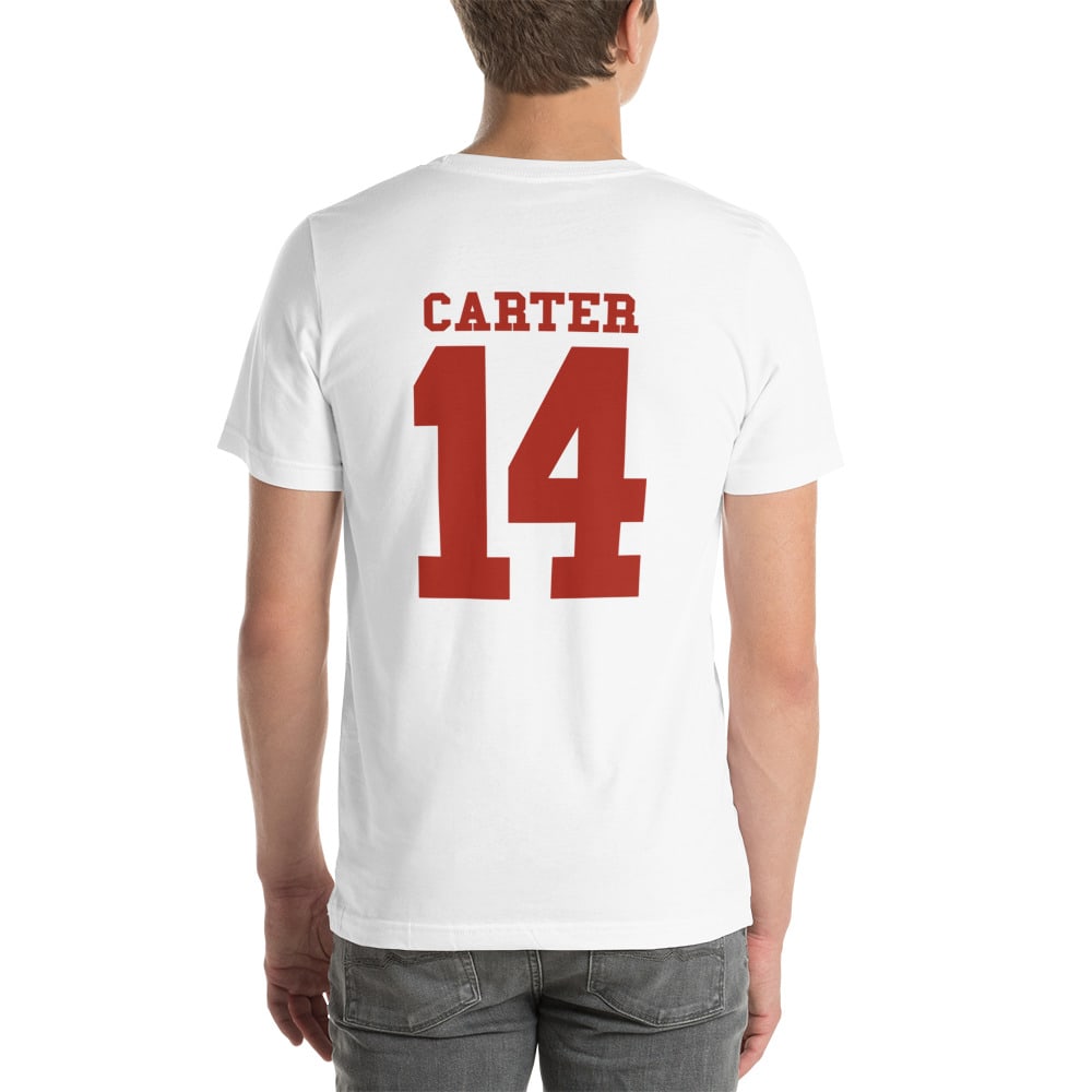 Ja'Had Carter Jersey Unisex T-Shirt, Red Logo