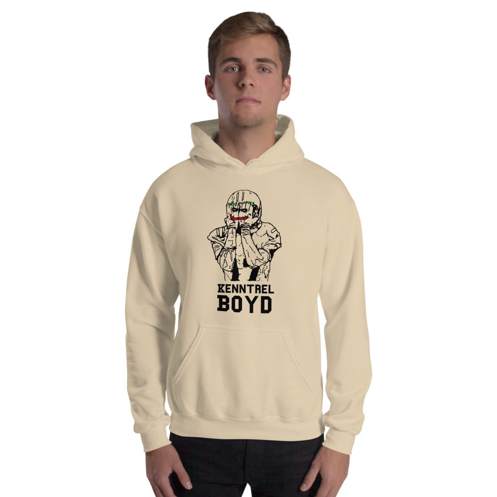 Kenntrel Boyd, Men's Hoodie, Black Logo