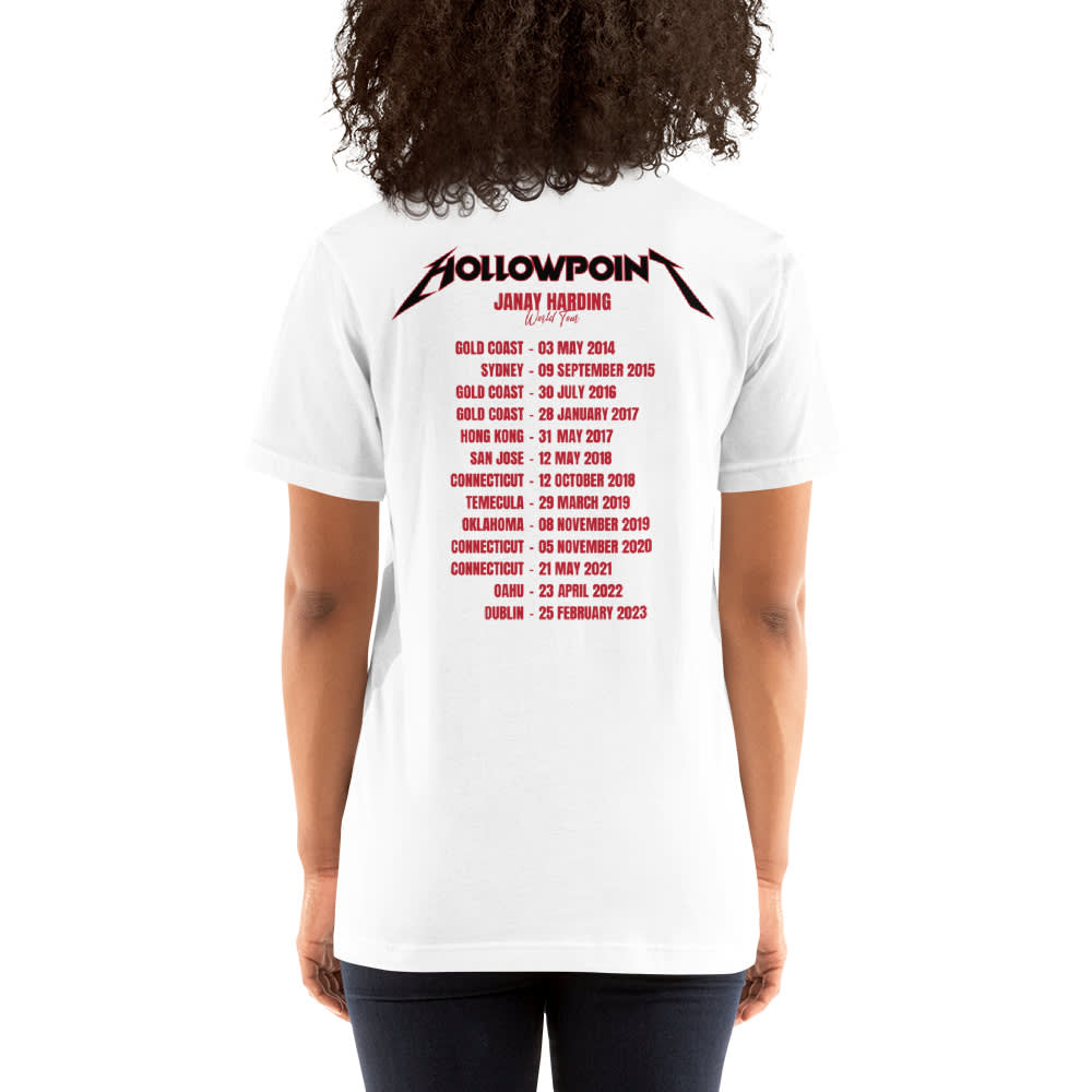 "World Tour" Janay Harding Women's T-Shirt Creme