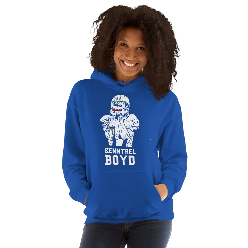 Kenntrel Boyd, Women's Hoodie, White Logo
