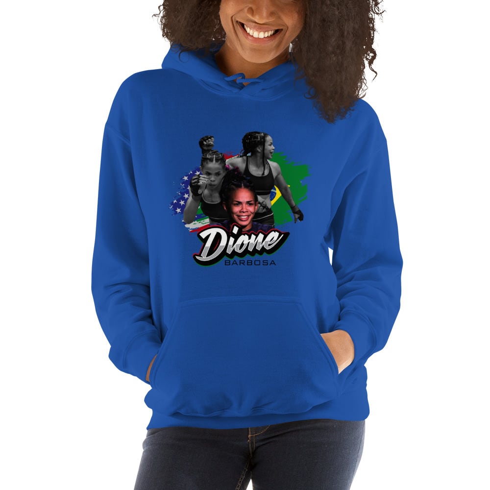 Dione “The Witch” Barbosa Women's Hoodie, Dark Logo