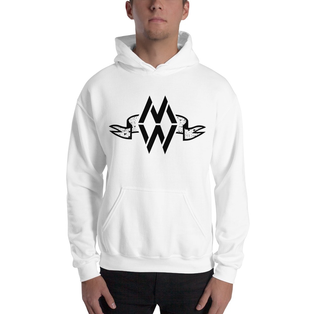 Malik Whitaker, Hoodie, Black Logo