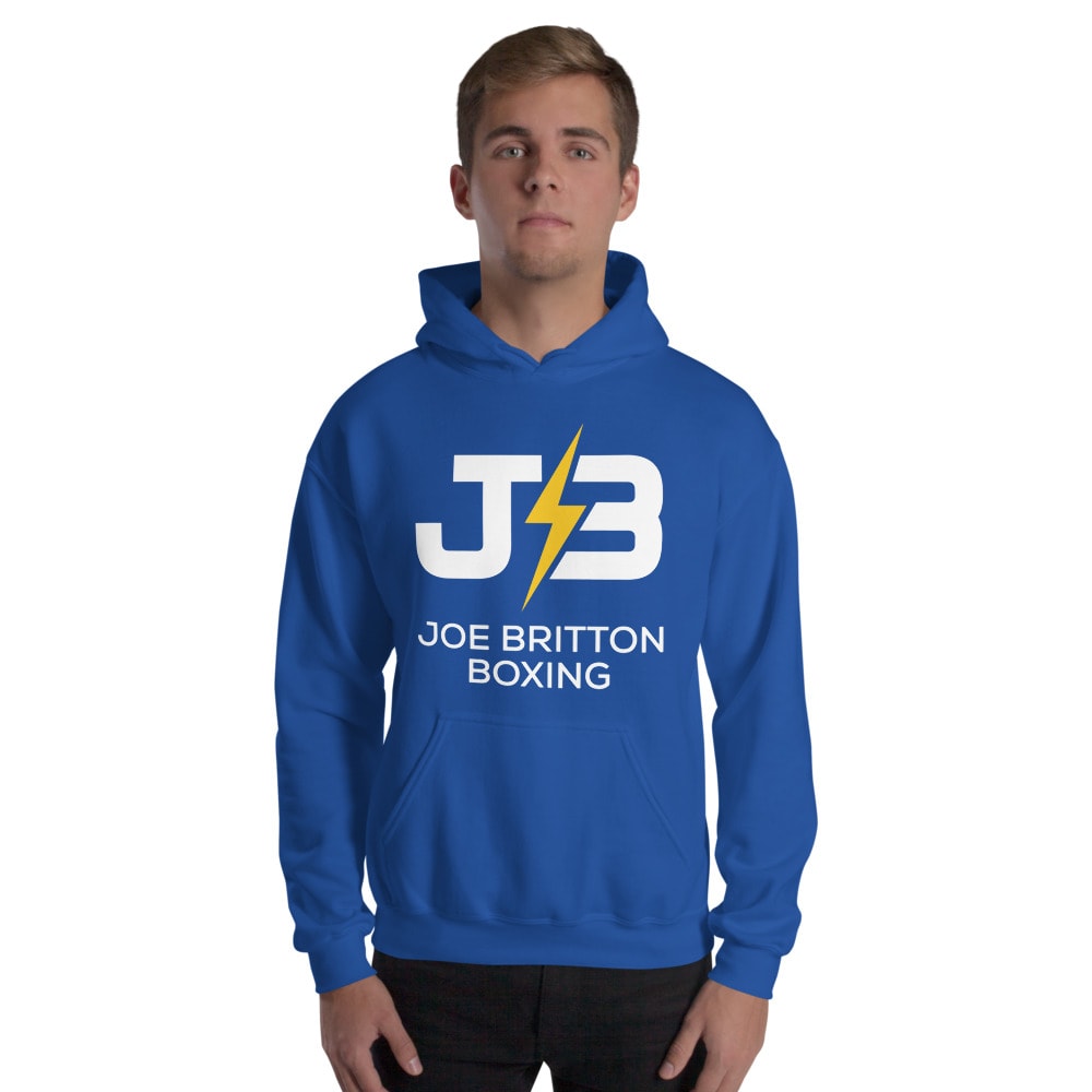 J3 by Joseph Britton Unisex Hoodie, White Logo