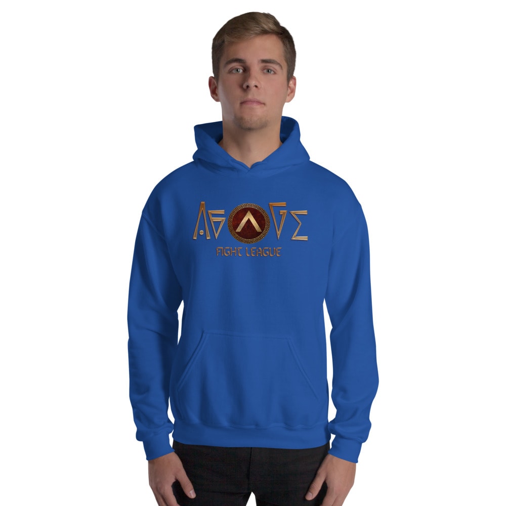 Aroo by Agoge Fight League Hoodie, Dark Logo