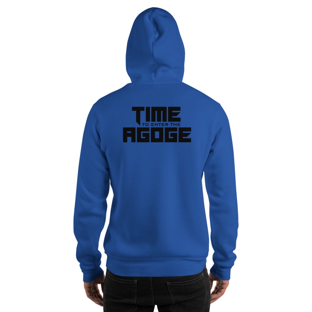 Time To Enter The Agoge, Unisex Hoodie, Dark Logo