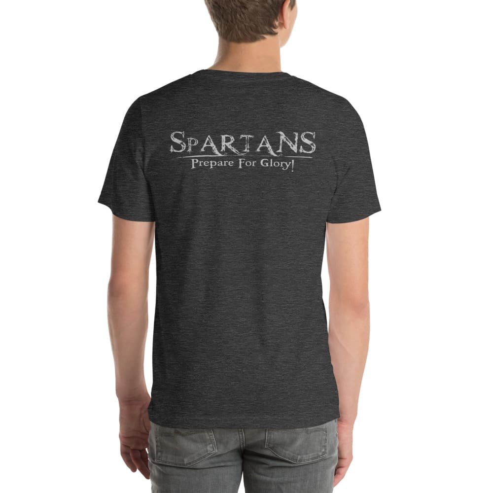 Spartans Prepare For Glory, T-Shirt, Light Logo
