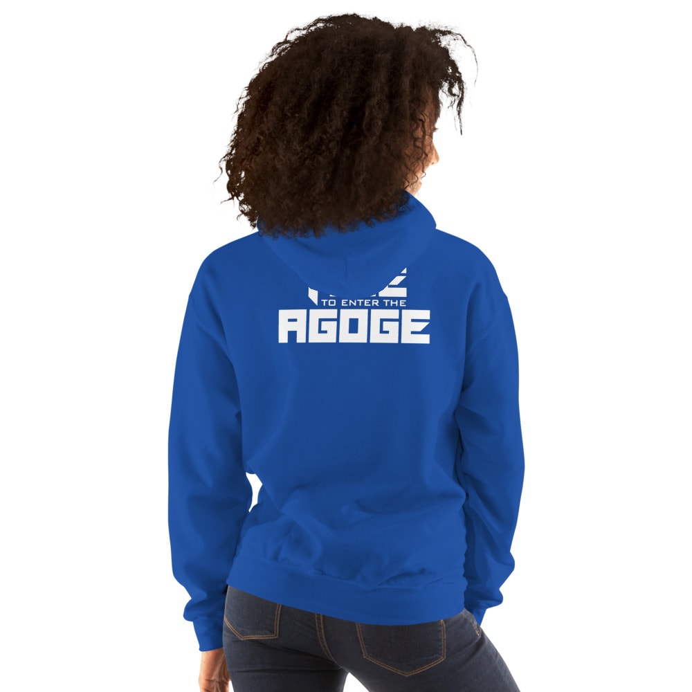  Time To Enter The Agoge, Unisex Hoodie, Light Logo