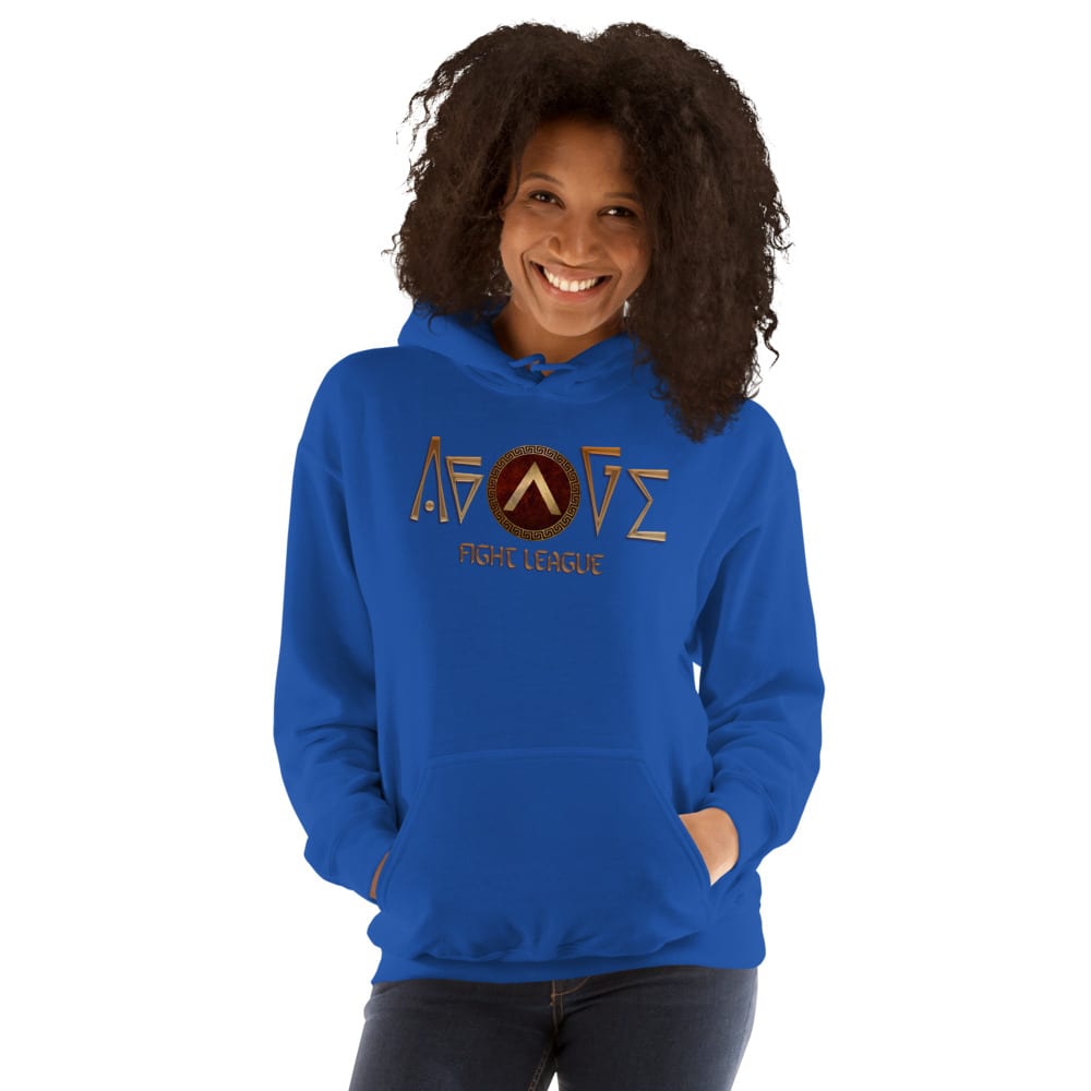  Time To Enter The Agoge, Unisex Hoodie, Light Logo
