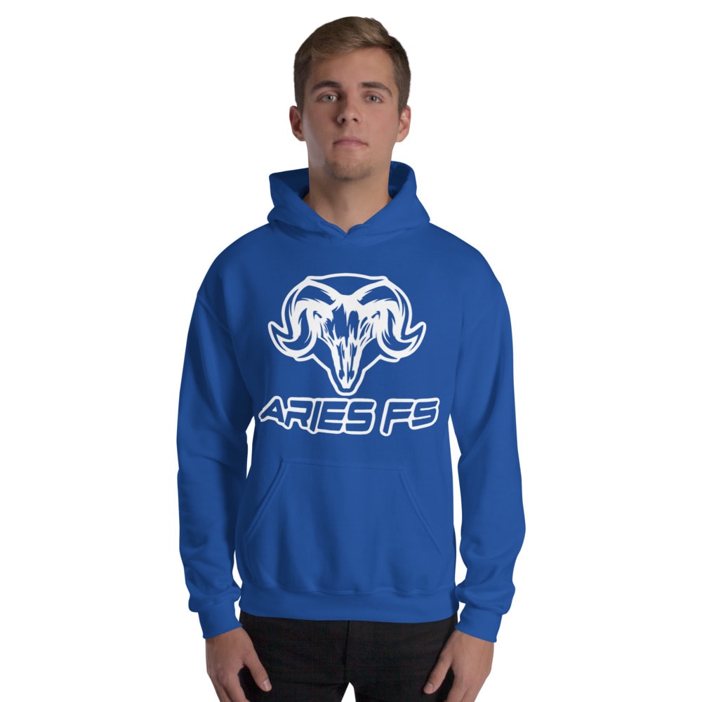 The Aries Fight Series Blue Corner Men's Hoodie
