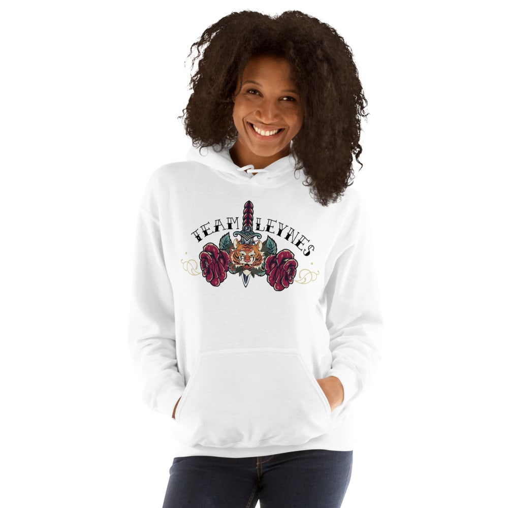 Team Leynes by Veronica Leynes Unisex Hoodie, Dark Logo